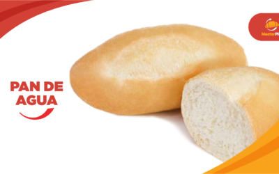 Pan de agua semielaborado, fresco, delicioso y listo para hornear