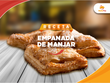 Cautiva a tus clientes con una empanada de manjar suave, dorada y llena de sabor